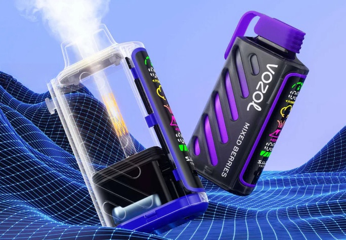 Vozol gear power 20000 puffs vape banner