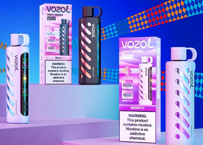 vozol gear shisha 25000 puffs collection