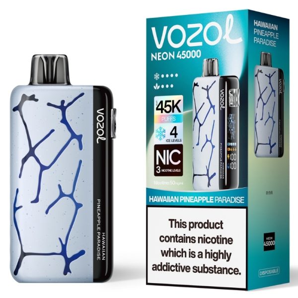 Vozol Neon Hawaiian Pineapple Paradise